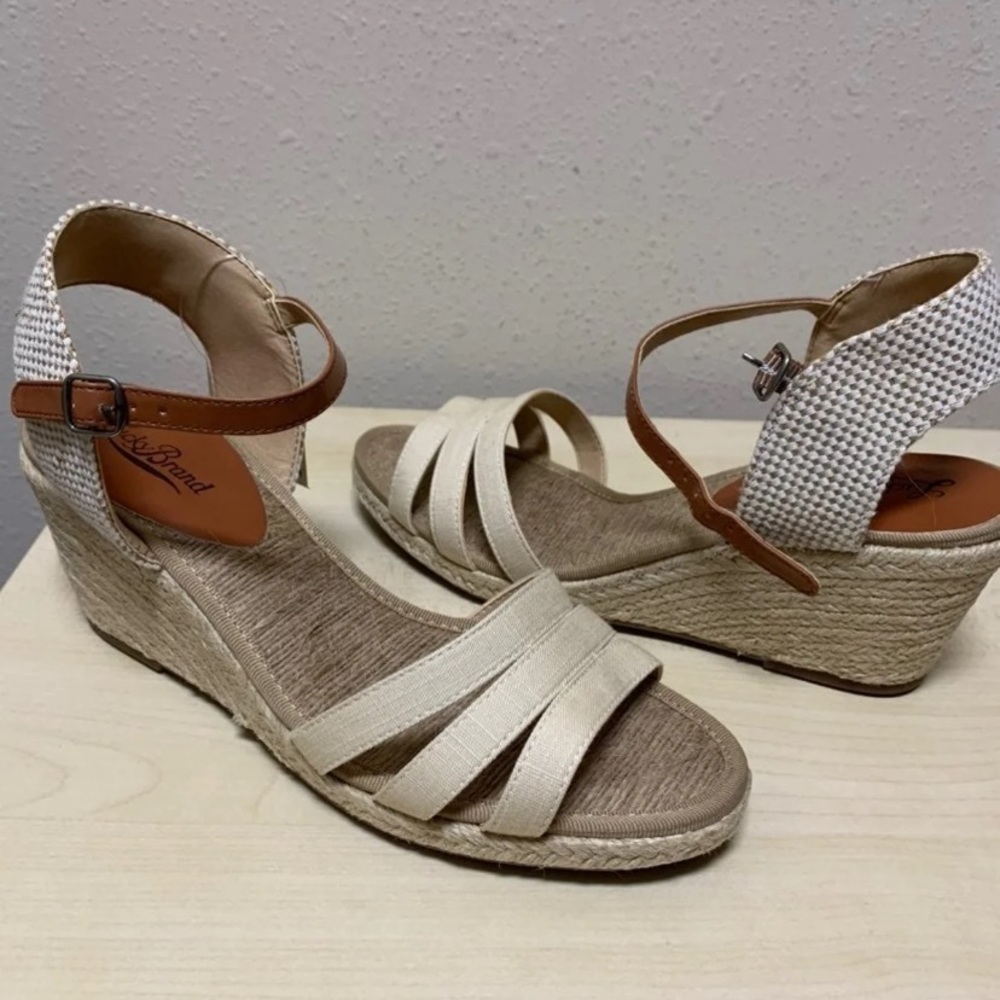 Lucky Brand Espradilles Sandals size 8.5